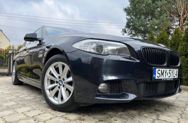 BMW Seria 5 cena 69999 przebieg: 199000, rok produkcji 2012 z Barczewo małe 596
